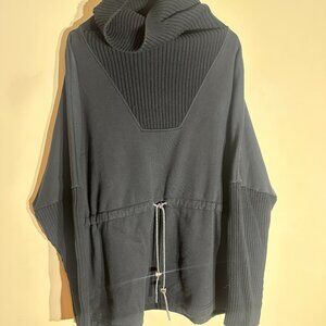Varley Black Cowl Neck Sweater